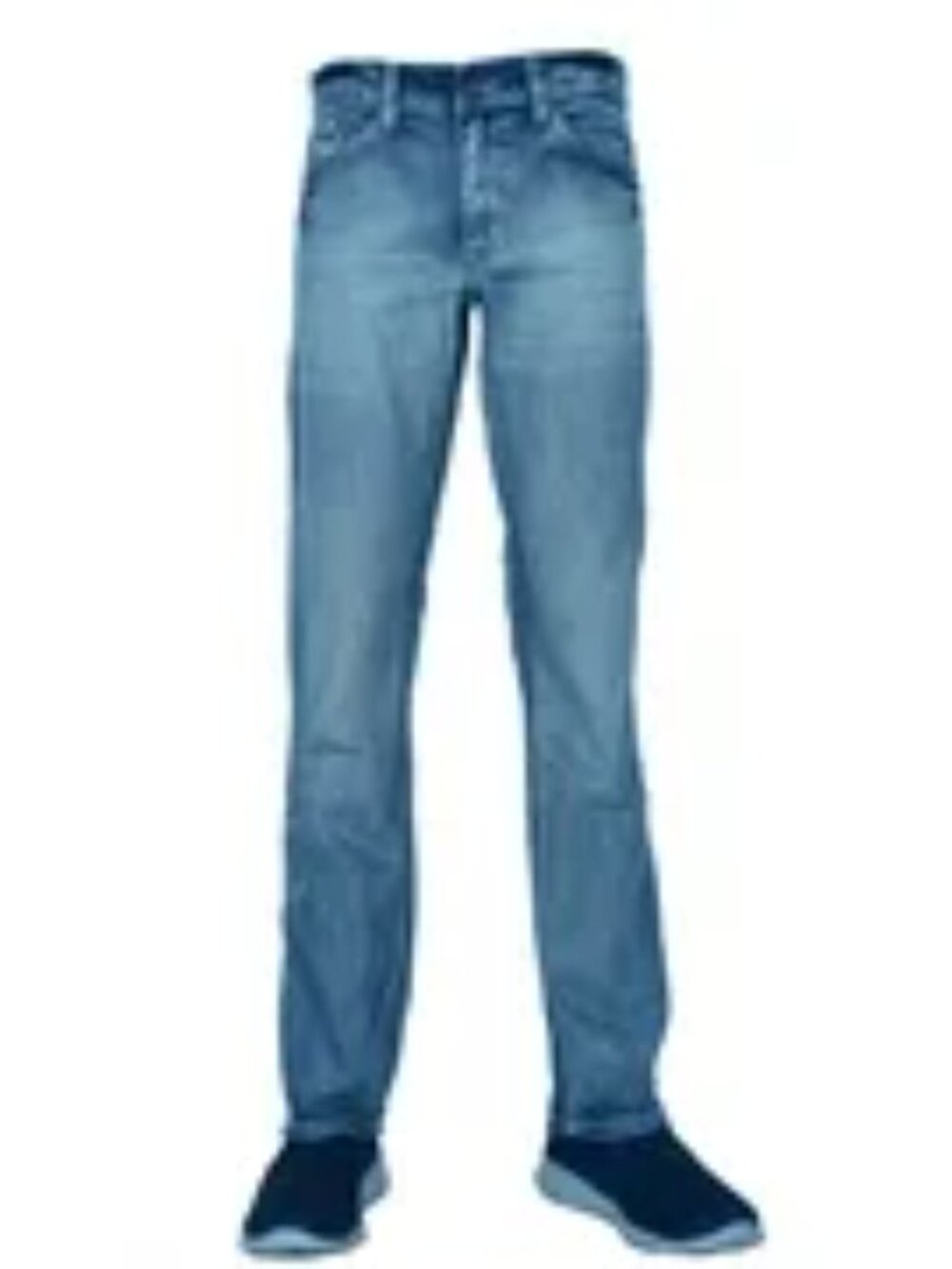 Paper Denim & Cloth Jeans Men's 28x30 Light Blue Wash Cotton Blend Straight Deni